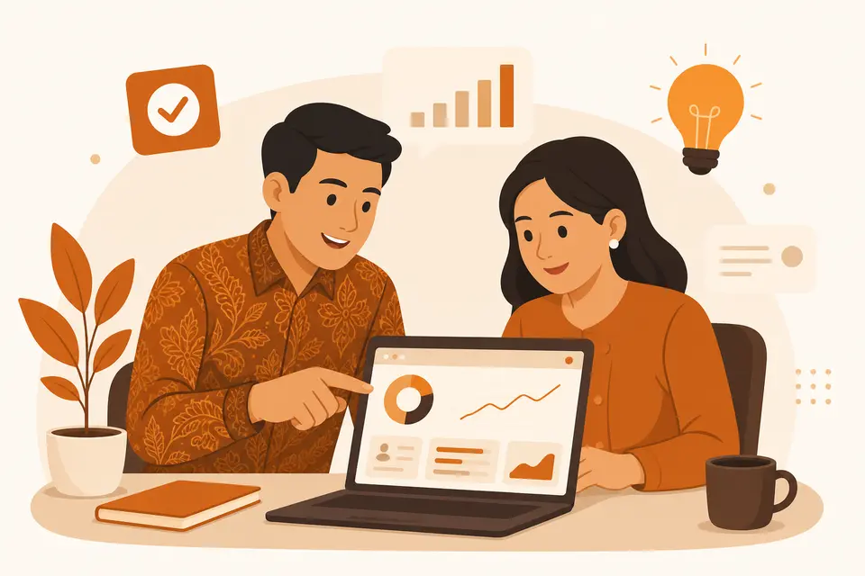 Pendampingan satu-satu bersama mentor Tangani Talenta